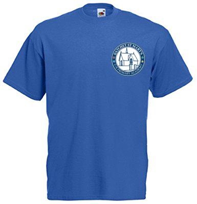 St Marys Blue PE T Shirt