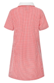 Gingham Summer Dress Red