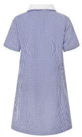 Gingham Summer Dress Navy