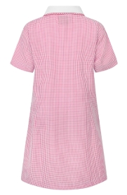 Gingham Summer Dress Pink